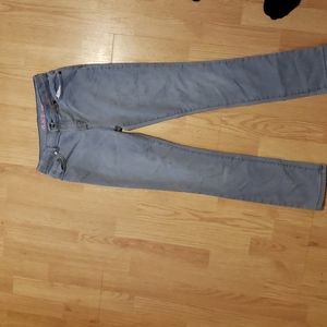Children's Place, gray, super skinny, 14